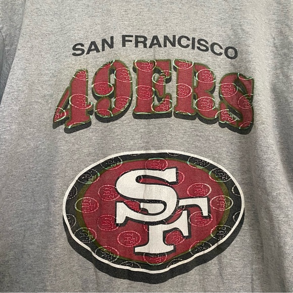 San Francisco 49ers 2000s True Fan NFL Short Sleeve Tee Shirt Mens XL - Picture 4 of 5